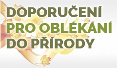 Doporučení pro oblékání do přírody